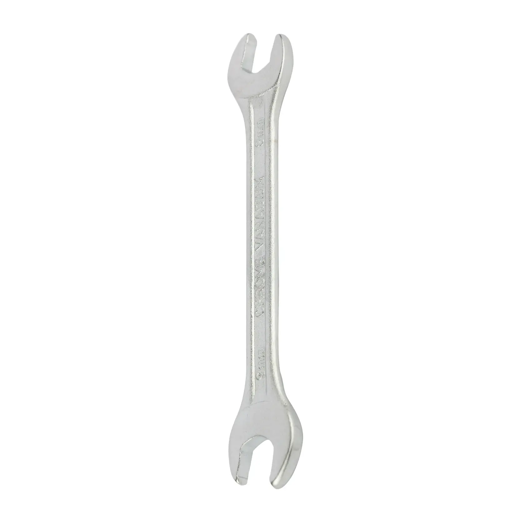 STANLEY 70-367E open-end wrench silver, front view, tool photography