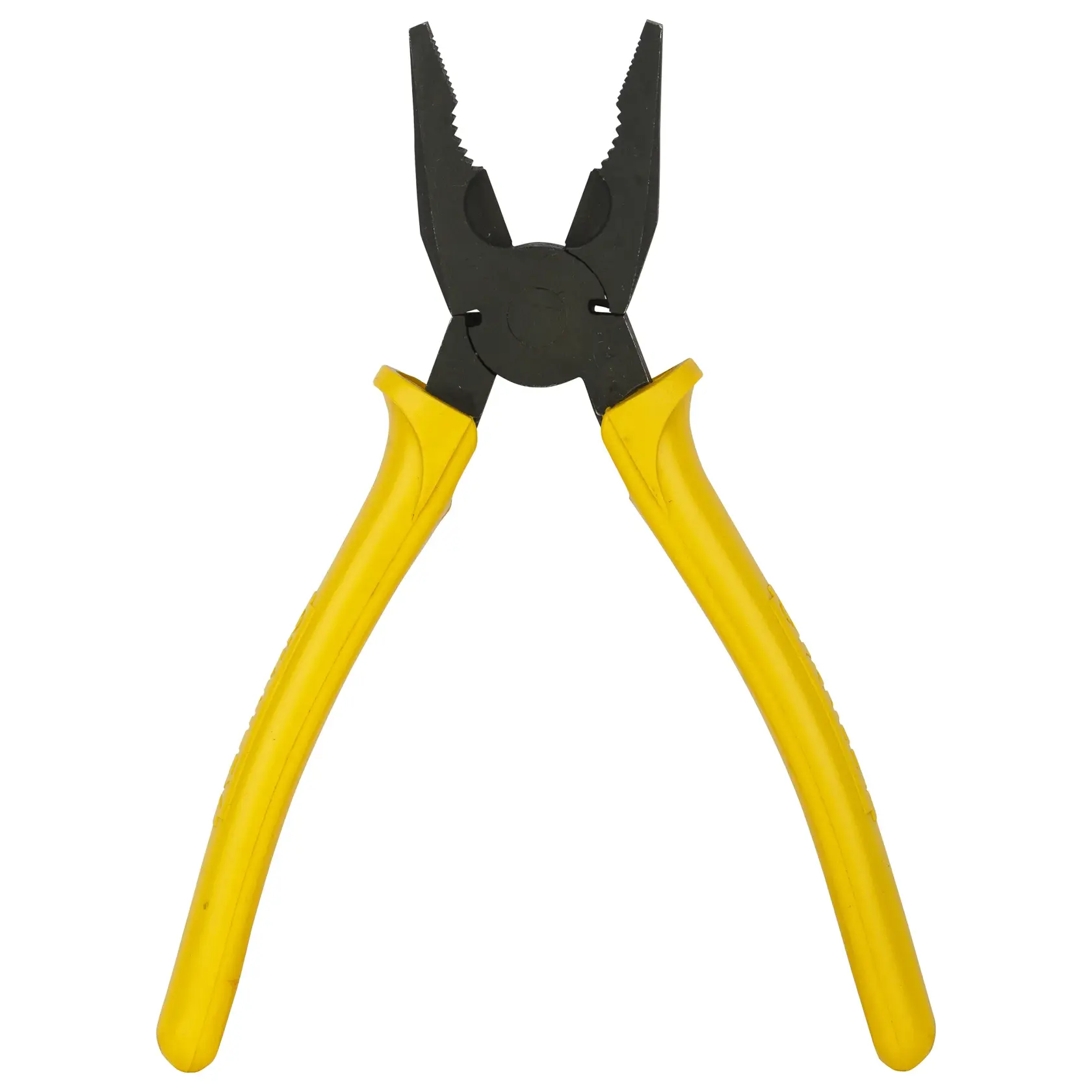 Stanley pliers with yellow handles, designed for gripping and cutting tasks in photography or other uses.