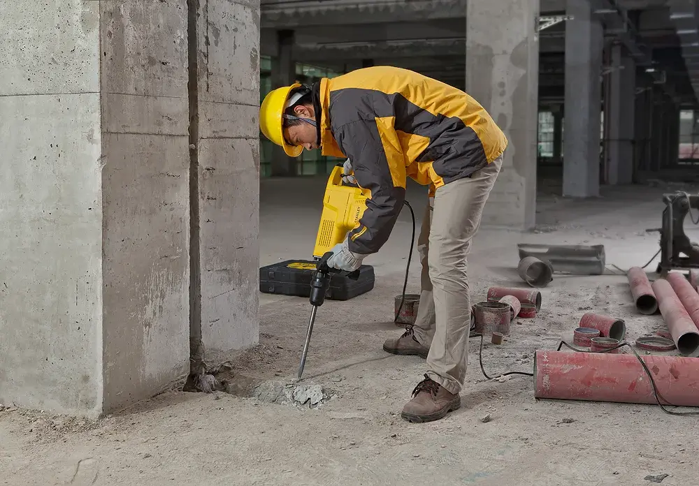 STHM10K, 10 kg SDS-MAX Demolition Hammer, Application