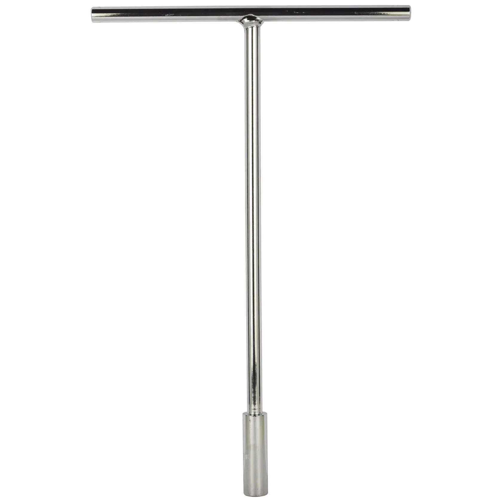STANLEY STMT93305-8 chrome T-handle socket wrench, front angle on white background.