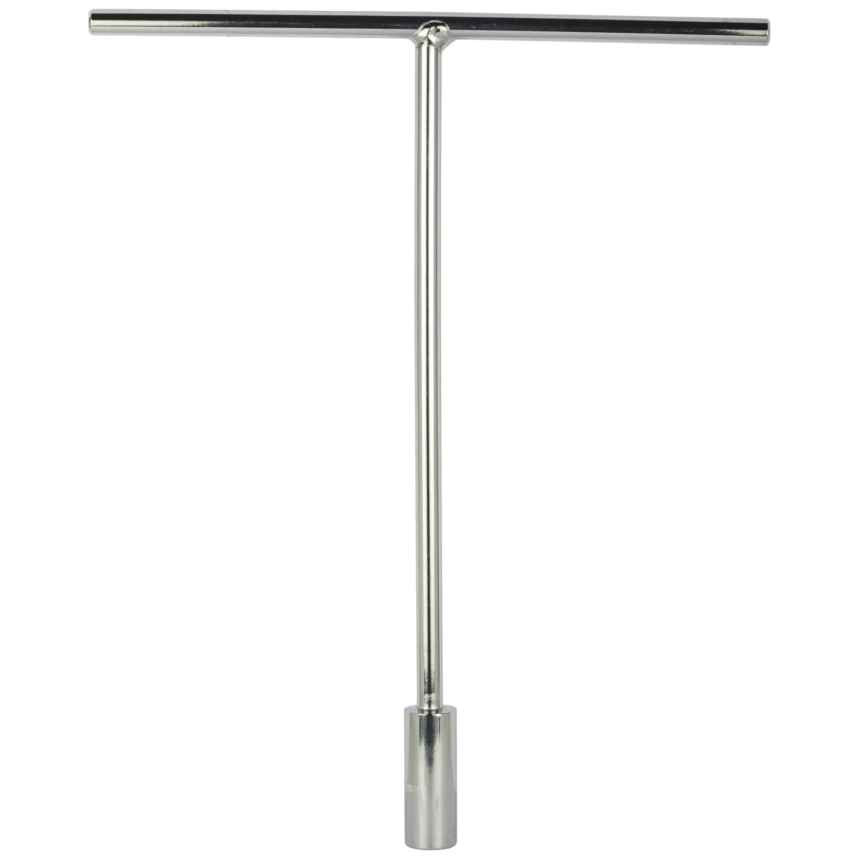 STANLEY STMT93308-8 T-handle socket wrench, chrome finish, product front view on white background.