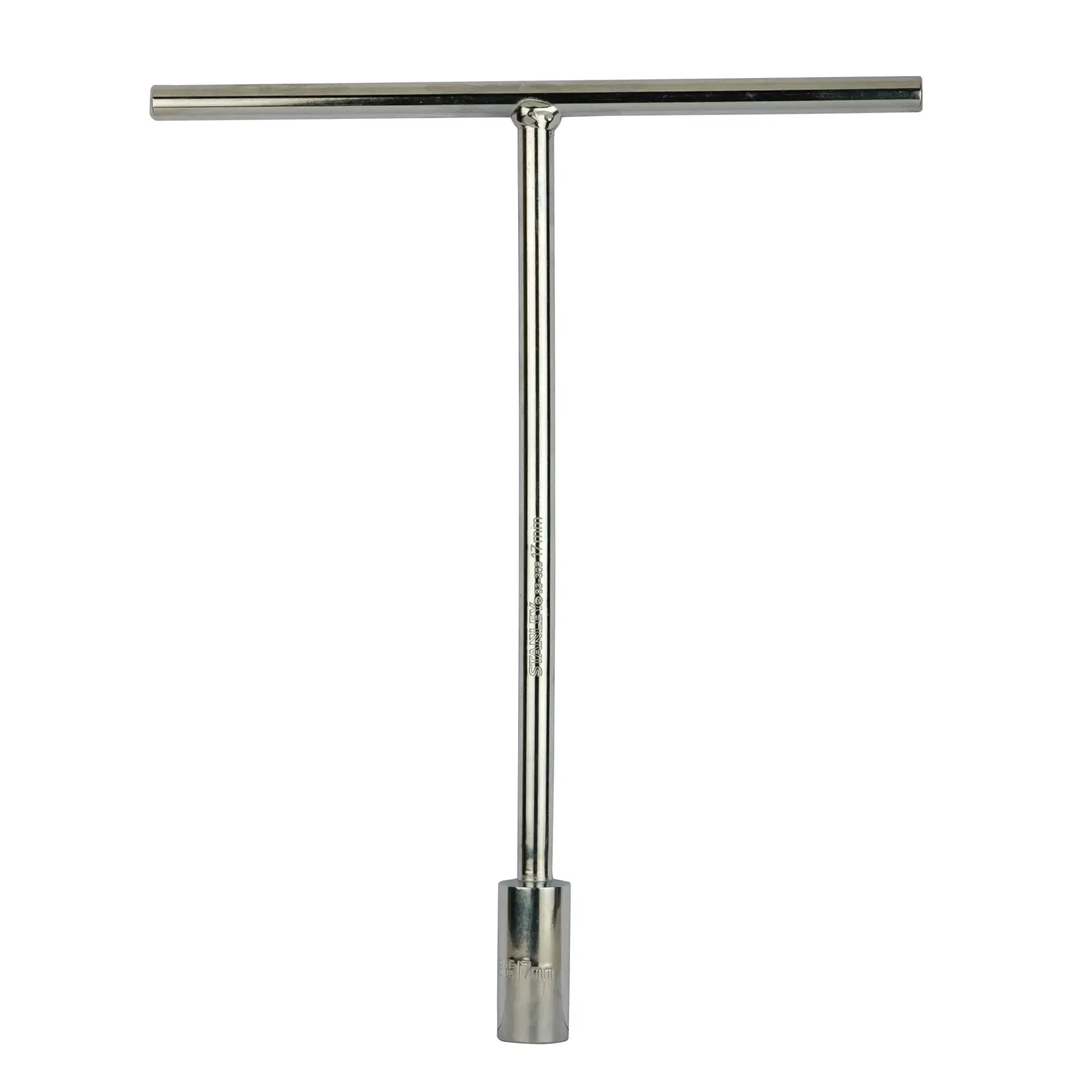 STANLEY STMT93309-8 T-handle socket wrench photographed from the front on a white background.