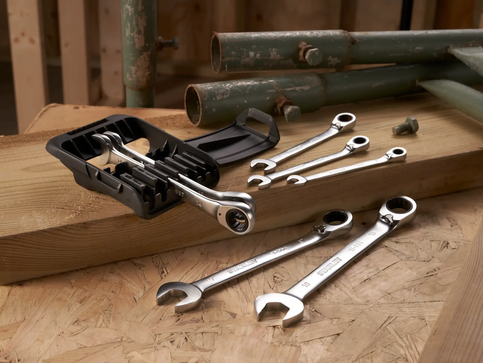 STANLEY® FATMAX® Reversible Ratcheting Wrench Set (7 pieces)